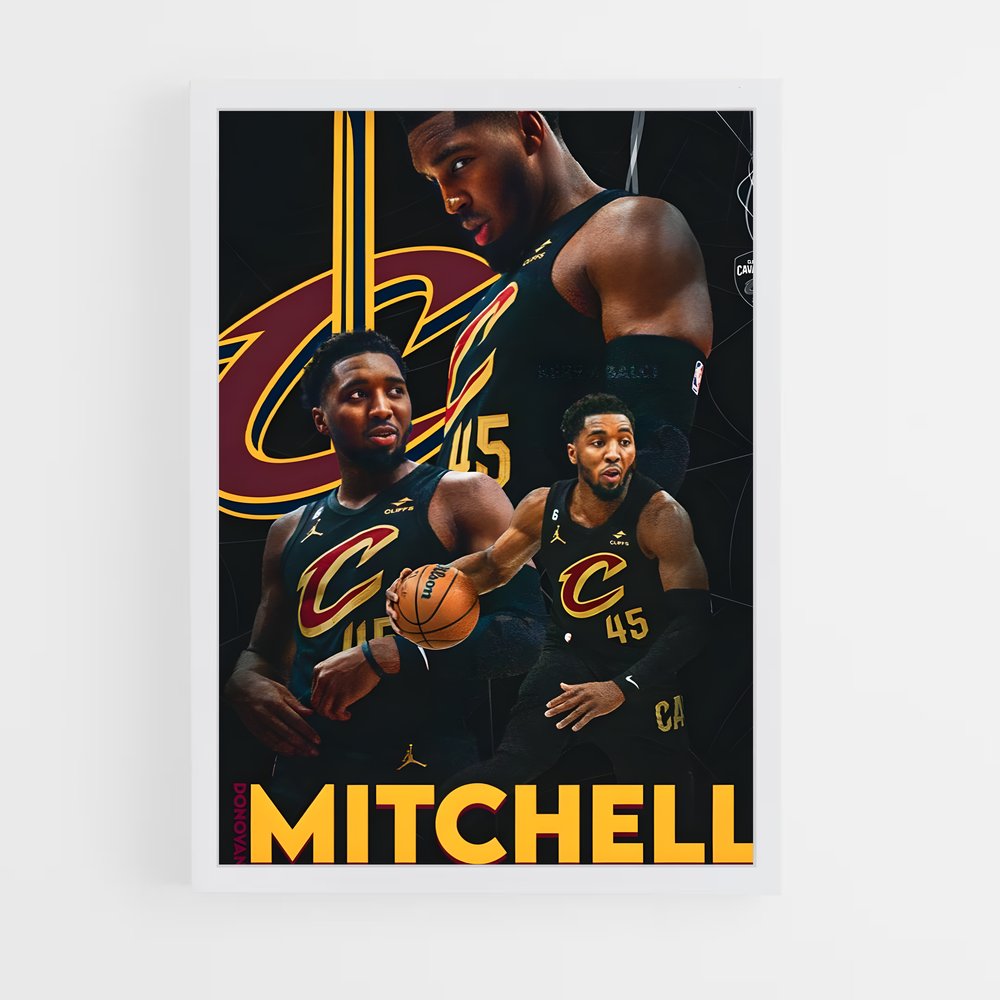Poster Cavaliers Ascendants – affiche Basketball (vue 3)
